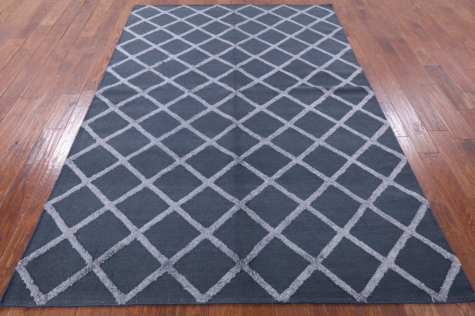 Moroccan Handmade Wool Rug - 6' 1" X 9' 1" - Golden Nile