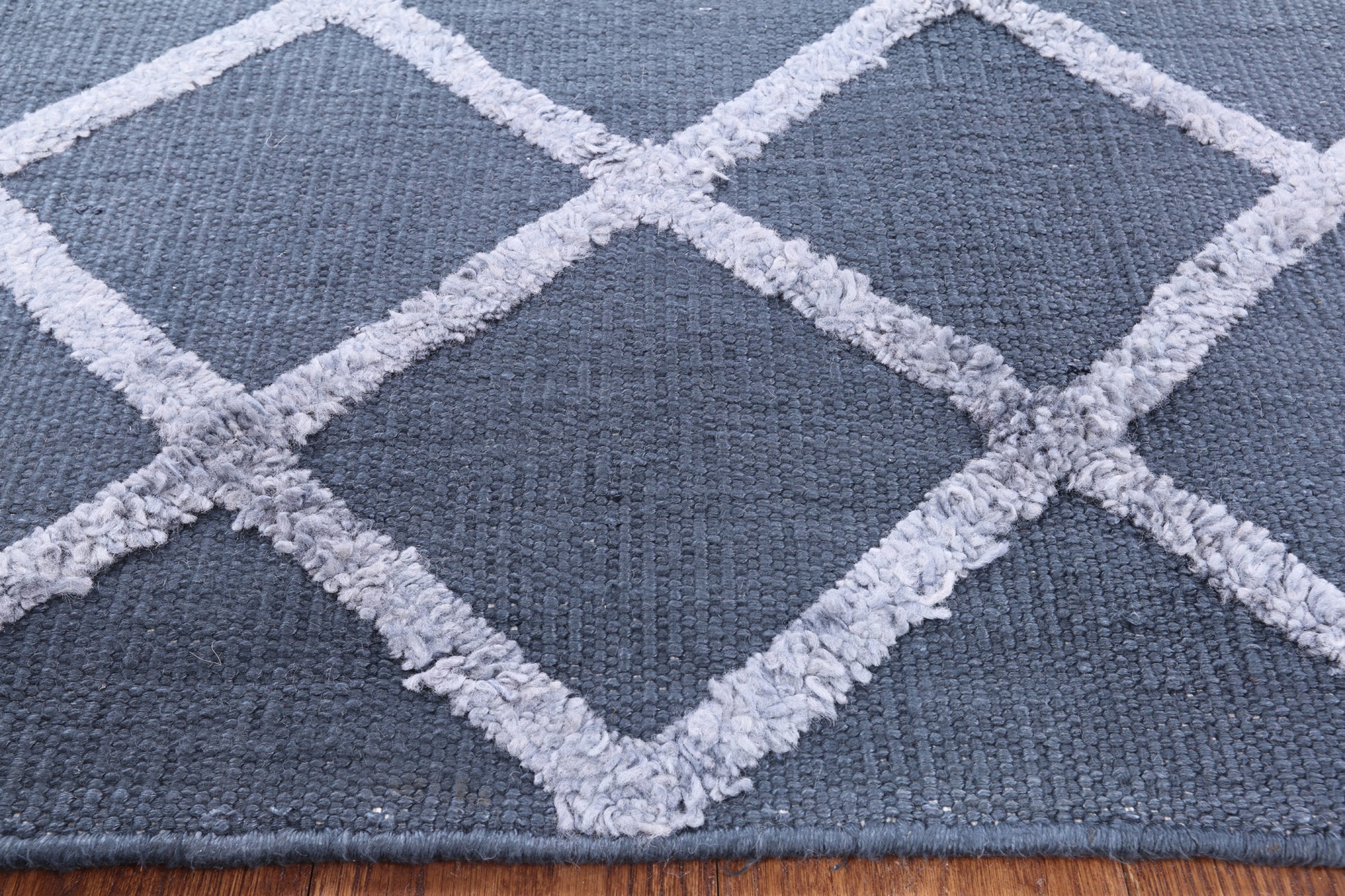 Moroccan Handmade Wool Rug - 6' 1" X 9' 1" - Golden Nile