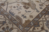 Oriental Oushak Off-White Rug 6 X 9 - Golden Nile