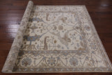 Oriental Oushak Off-White Rug 6 X 9 - Golden Nile