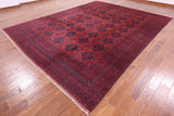 Beljik Handmade Wool On Wool Rug - 9' 7" X 12' 5" - Golden Nile