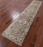 Oushak Runner Rug - 2' 6" X 11' 9" - Golden Nile