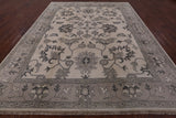 Turkish Oushak Handmade Wool Rug - 8' 11" X 11' 9" - Golden Nile