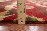 Ikat Handmade Wool Area Rug - 8' 1" X 10' 1" - Golden Nile