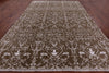 Modern Hand Knotted Wool & Silk Rug - 8' 11" X 12' 1'' - Golden Nile