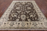Oushak Hand Knotted Area Rug - 8' 1" X 10' 4" - Golden Nile