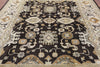 Turkish Oushak Hand Knotted Wool Rug - 8' 1" X 9' 11" - Golden Nile