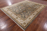 Oushak Hand Knotted Rug - 8' 2" X 10' - Golden Nile