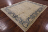 Oushak Hand Knotted Area Rug - 8' 2" X 9' 10" - Golden Nile
