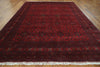Red Oriental Beljik 8 X 11 Wool On Wool Rug - Golden Nile