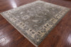 Turkish Oushak Hand Knotted Wool Rug - 8' 2" X 9' 11" - Golden Nile