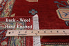 Hand Knotted Kazak Wool Rug - 8' 10" X 11' 5" - Golden Nile