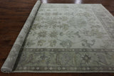 Turkish Oushak 9 X 12 Ivory Rug - Golden Nile