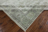 Turkish Oushak 9 X 12 Ivory Rug - Golden Nile