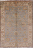 Peshawar Hand Knotted Wool Rug - 5' 7" X 8' 2" - Golden Nile