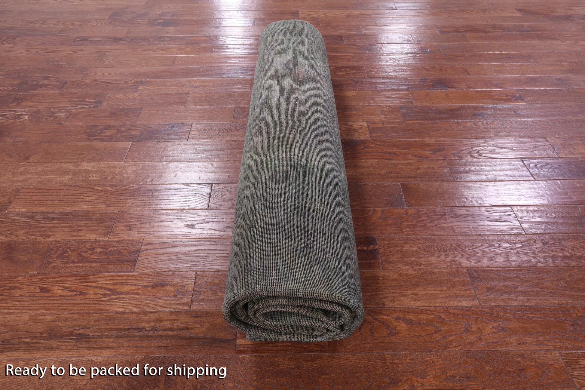 Persian Overdyed Handmade Wool Rug - 9' 6" X 12' 3" - Golden Nile