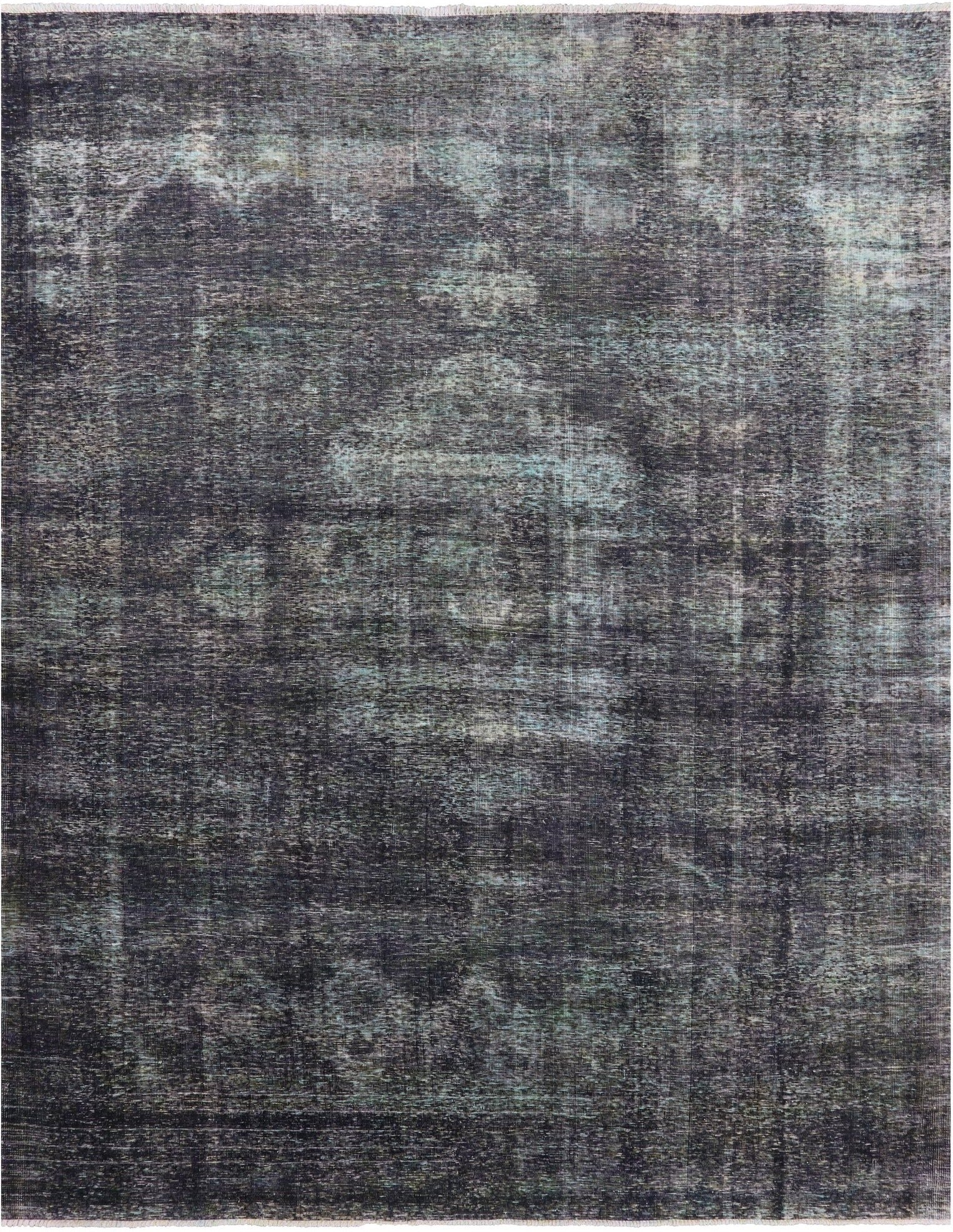 Persian Overdyed Handmade Wool Rug - 9' 6" X 12' 3" - Golden Nile