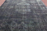 Persian Overdyed Handmade Wool Rug - 9' 6" X 12' 3" - Golden Nile