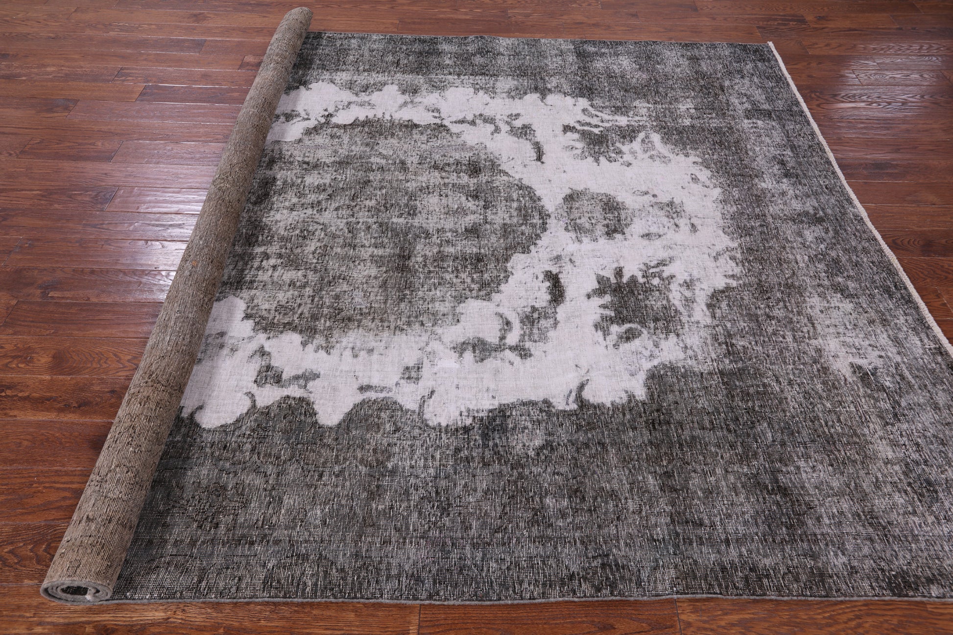 Persian Overdyed Handmade Wool Rug - 8' 0" X 10' 6" - Golden Nile