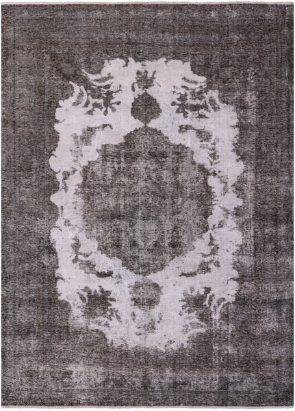 Persian Overdyed Handmade Wool Rug - 8' 0" X 10' 6" - Golden Nile