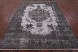 Persian Overdyed Handmade Wool Rug - 8' 0" X 10' 6" - Golden Nile