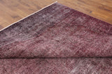 Overdyed Purple 9 X 13 Rug - Golden Nile