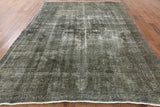 Dark Green 8 X 11 Over-dyed Rug - Golden Nile