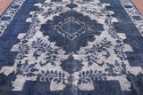 Persian Overdyed Handmade Wool Rug - 9' 5" X 11' 10" - Golden Nile