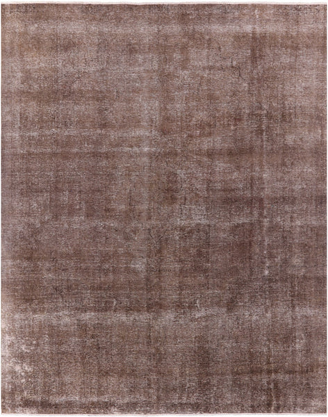 Persian Overdyed Hand Knotteed Wool Rug - 9' 9" X 11' 9" - Golden Nile