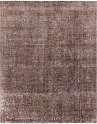 Persian Overdyed Hand Knotteed Wool Rug - 9' 9