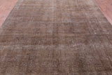 Persian Overdyed Hand Knotteed Wool Rug - 9' 9" X 11' 9" - Golden Nile