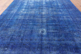 Blue Over-dyed 10 X 12 Rug - Golden Nile