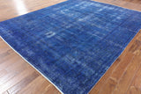 Blue Over-dyed 10 X 12 Rug - Golden Nile