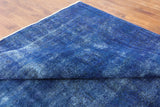 Blue Over-dyed 10 X 12 Rug - Golden Nile