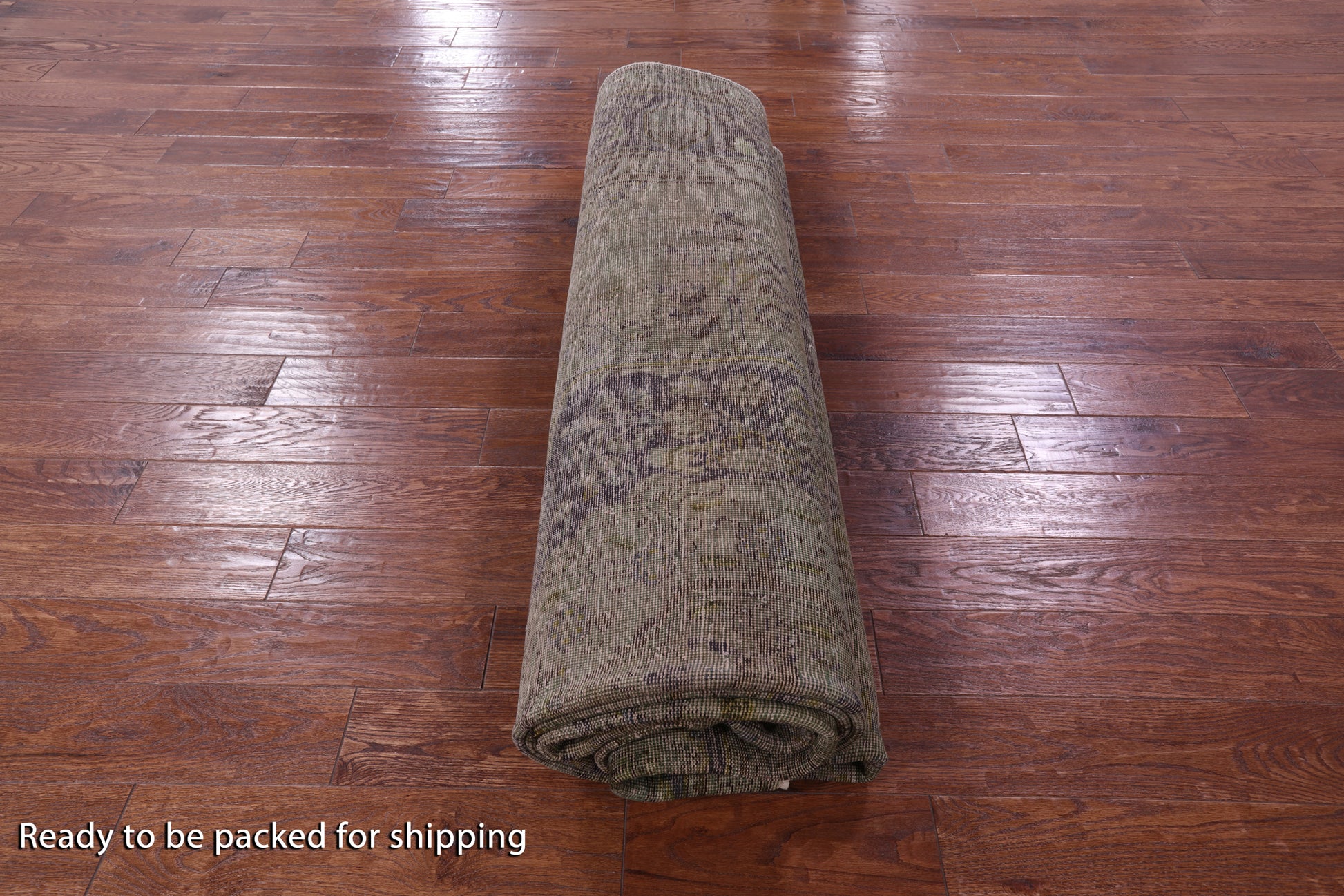 Persian Overdyed Hand Knotted Wool Rug - 9' 2" X 12' 9" - Golden Nile