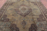 Persian Overdyed Hand Knotted Wool Rug - 9' 2" X 12' 9" - Golden Nile