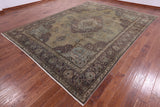 Persian Overdyed Hand Knotted Wool Rug - 9' 2" X 12' 9" - Golden Nile