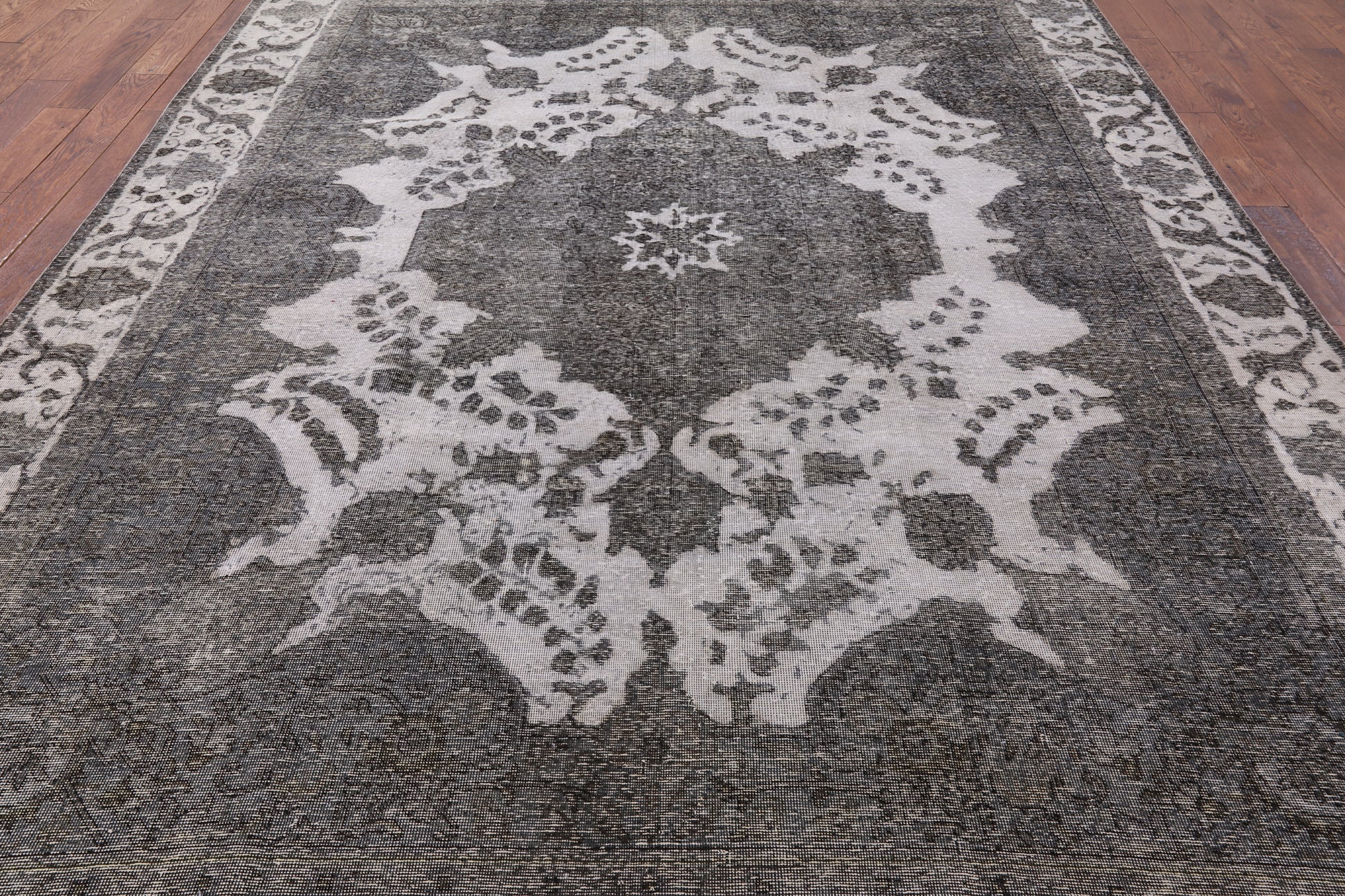 Persian Overdyed Hand Knotted Wool Rug - 9' 6" X 12' 6" - Golden Nile