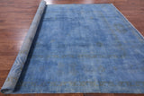 Overdyed Hand Knotted Rug - 9' X 11' 5" - Golden Nile