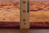 Full Pile Overdyed Hand Knotted Wool Rug - 8' 1" X 9' 6" - Golden Nile