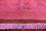 Overdyed Full Pile Wool Area Rug - 9' 1" X 12' 3" - Golden Nile