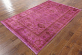 Oriental Persian Full Pile Overdyed Handmade Rug 5 X 8 - Golden Nile