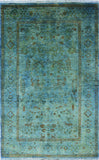 Oriental Handmade Persian Full Pile Overdyed Area Rug 5 X 8 - Golden Nile