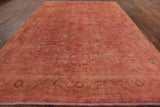 Hand Knotted 9 x 12 Persian Overdyed Full Pile Rug - Golden Nile