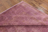 Purple Persian Overdyed Full Pile Area Rug 6 x 9 - Golden Nile