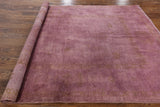 Purple Persian Overdyed Full Pile Area Rug 6 x 9 - Golden Nile