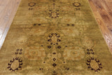 4 x 6 Persian Overdyed Full Pile Wool Oriental Rug - Golden Nile