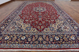 Persian Isfahan Hand Knotted Rug 11 X 17 - Golden Nile