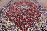 Persian Isfahan Hand Knotted Rug 11 X 17 - Golden Nile