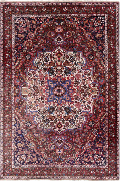 Persian Handmade Area Rug - 6' 8" X 10' - Golden Nile